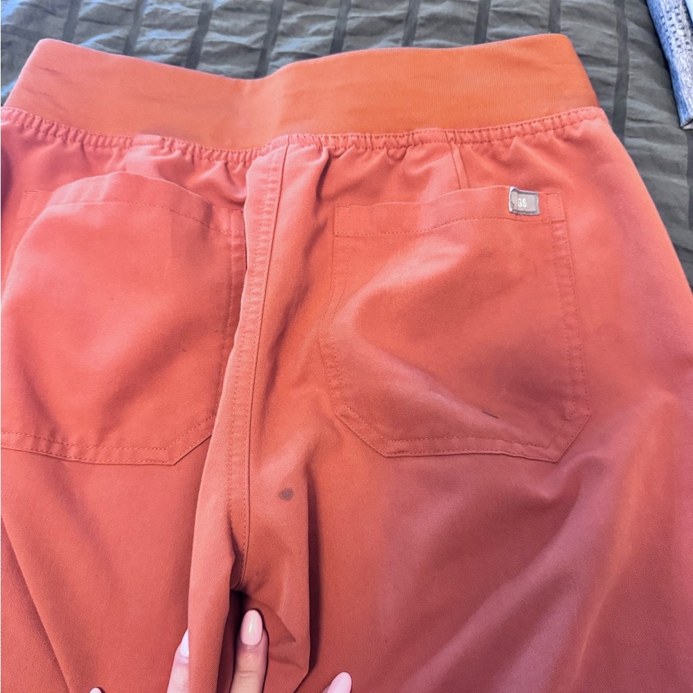 Figs Burnt Orange Pants